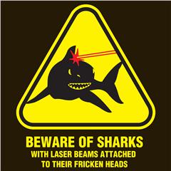 laser shark